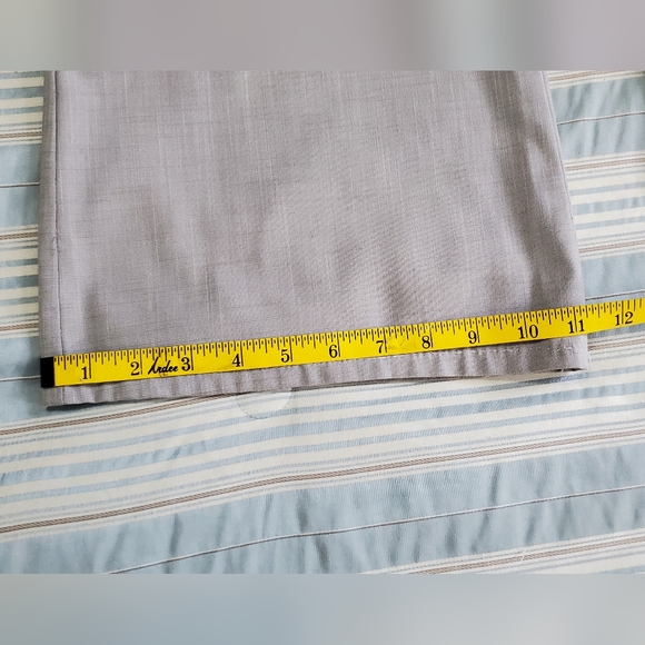 The Limited Cassidy Fit Grey Flare Pants - Picture 7 of 15